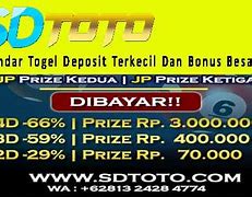 Bonus Besar Togel